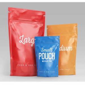 Ilmainen stand-up-pussi (Doypack) ruokapakkaus