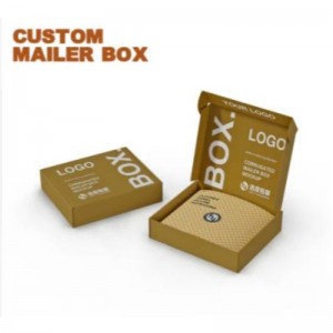 Mukautettu tulostus taitettava aallotettu pahvipaperipakkauslaatikko alusvaatteiden vaatteiden mukautettu pakkauslaatikko kosmeettinen pakkaus lahjavarastointi