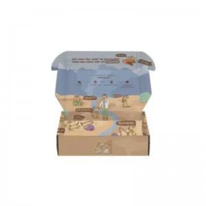 Mukautetut kuljetuslaatikot pakkaus postituslaatikkopakkaus logo -lähetyspaperilaatikko räätälöity logo houkutteleva